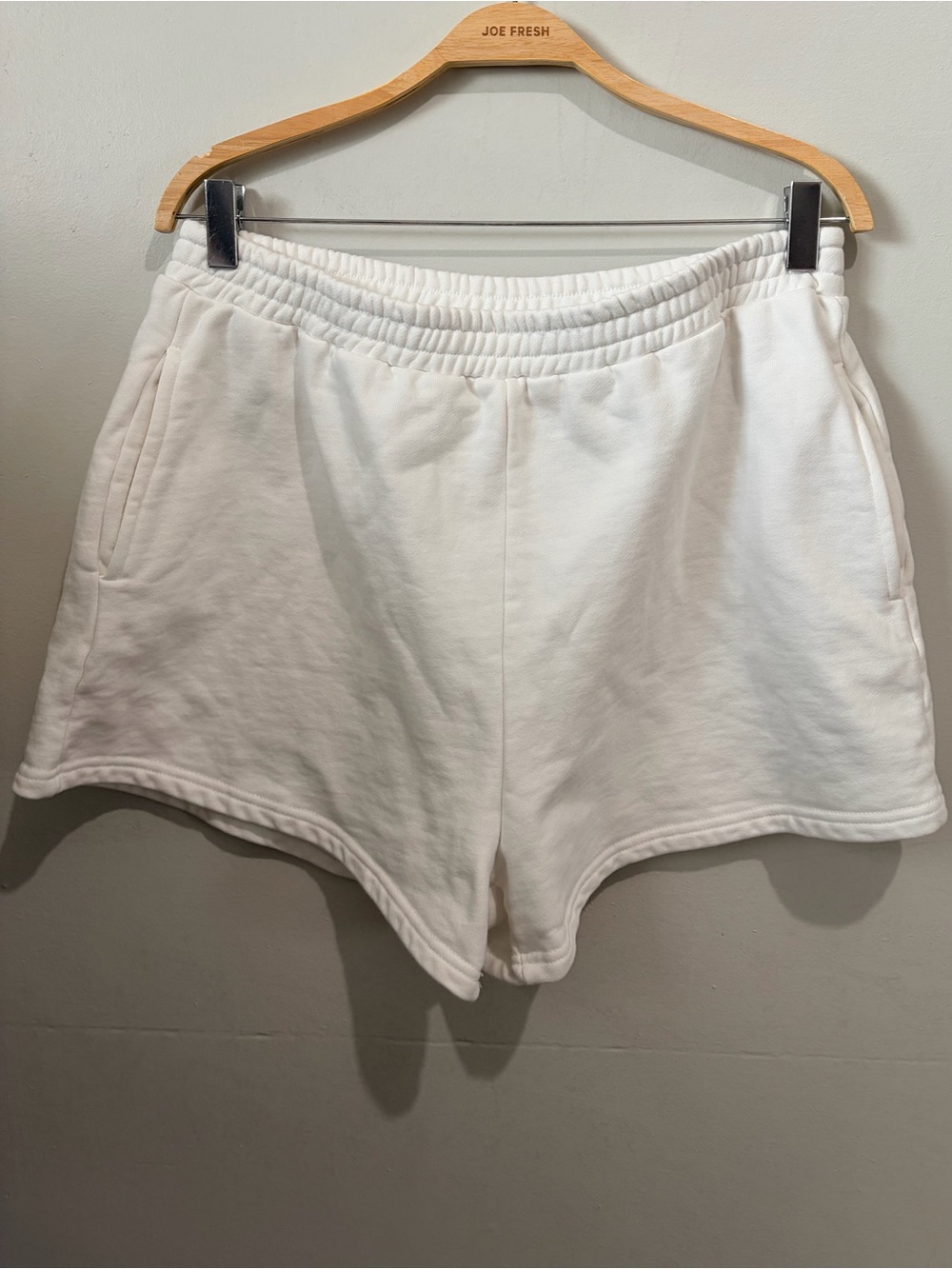 Parke Official Lounge Sweatshorts L/XL White Heritage Terry Boxer Shorts